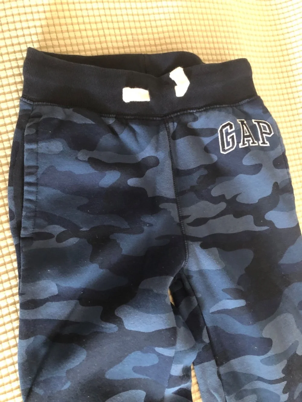 GAP Boys Camo Hoodie & Jogger Set Size M (8) Blue Matching Outfit